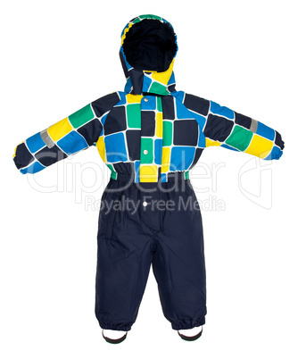 Childrens snowsuit fall