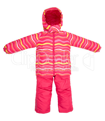 Childrens snowsuit fall