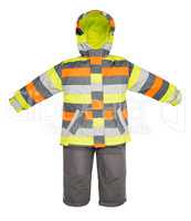 Childrens snowsuit fall