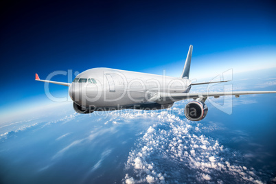 Passenger Airliner in the sky