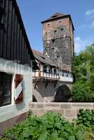 Henkersteg und Wasserturm in Nürnberg