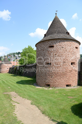 Stadtmauer in Büdingen