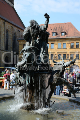 Hochzeitsbrunnen in Amberg