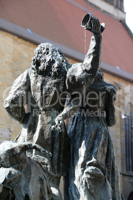 Hochzeitsbrunnen in Amberg