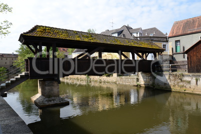 Schiffbrücke in Amberg