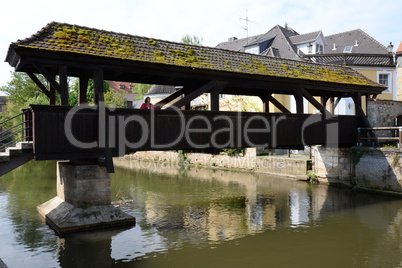 Schiffbrücke in Amberg