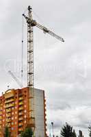 Cranes and building construction