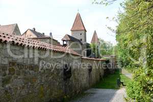 Stadtmauer in Amberg