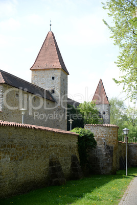 Stadtmauer in Amberg