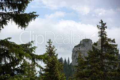 Mountain panorama in Bavaria, Germany