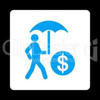 Financial insurance icon