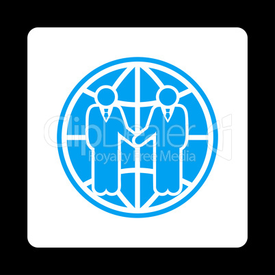 Global partnership icon