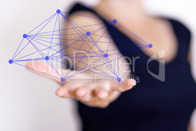 Hand holding network