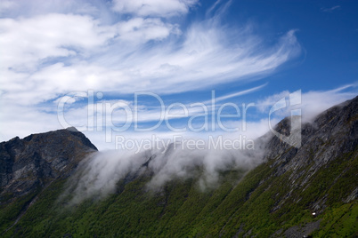 Gryllefjord, Senja, Norwegen