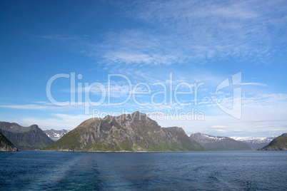 Gryllefjorden und Torskefjorden, Senia, Norwegen