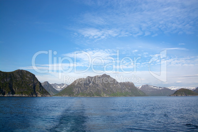 Gryllefjorden und Torskefjorden, Senia, Norwegen