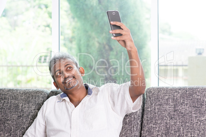 Indian guy selfie