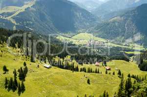 Blick auf Bayrischzell