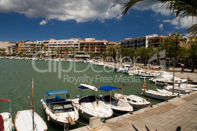 Hafen von Alcudia auf Mallorca