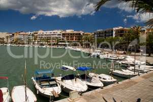 Hafen von Alcudia auf Mallorca