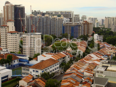 Über den Dächern von Singapur