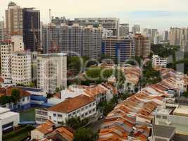 Über den Dächern von Singapur