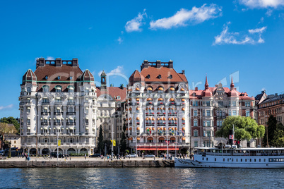 Blick auf Stockholm