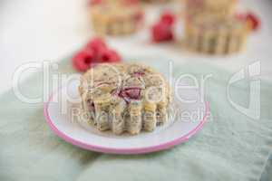 Himbeer Mohn Muffins