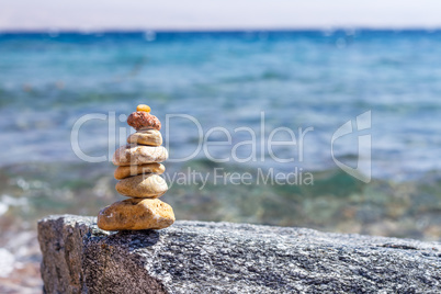 Stones on a beach