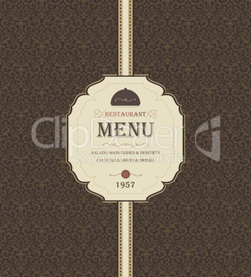 Vintage Restaurant Menu