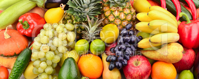 fresh fruits and vegetables