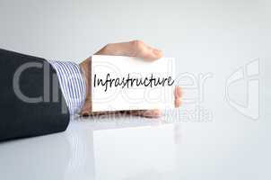 Infrastructure Text Concept