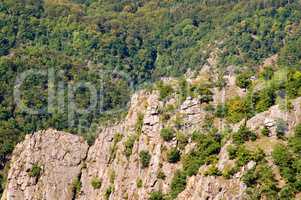 Roßtrappe Felsen Ausflugsziel Thale