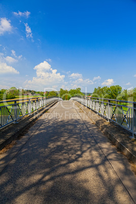 Brücke über die Fulda - Eco Pfad Kulturgeschichte Gunterhausen