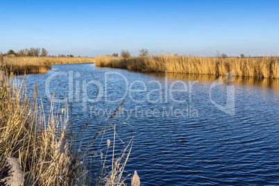 A beautiful of river landscape of before sunset