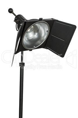 Photo studio lighting equipment, isolated on white background