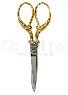 Scissors, isolated on white background, with clipping path