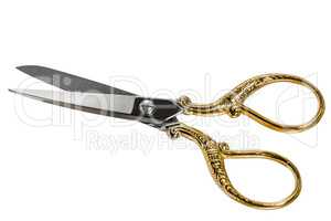 Scissors, isolated on white background, with clipping path