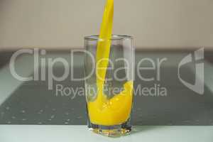 Glass of juice