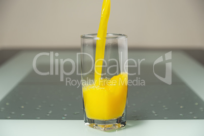 Glass of juice