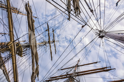 Segelschiff auf der Hansesail