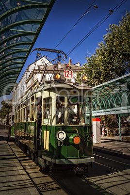 Touristic and historic tramway, Geneva, Switzerland