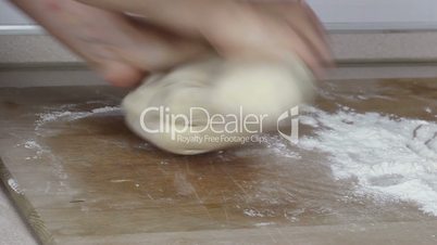 Kneading dough, HD, 1920х1080
