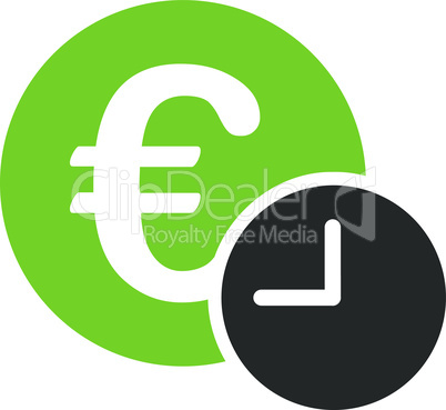 euro credit--Bicolor Eco_Green-Gray.eps