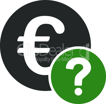 euro status--Bicolor Green-Gray.eps
