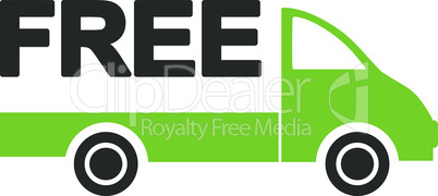 free delivery--Bicolor Eco_Green-Gray.eps
