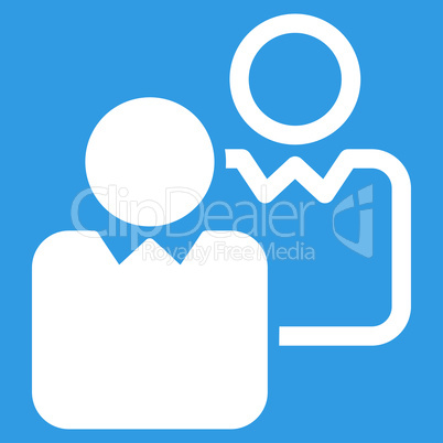 Clients icon from Business Bicolor Set