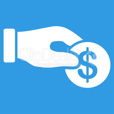 Donation icon from Business Bicolor Set