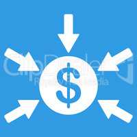 Income icon from Business Bicolor Set