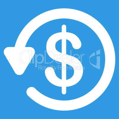 Refund icon from Business Bicolor Set